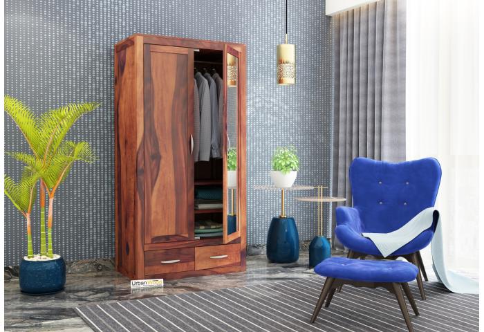 Trimax 2 Door Multi Utility Wardrobe with Mirror 