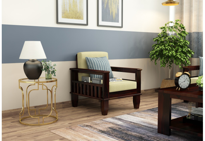 Freshlyn 1 Seater Wooden Sofa 