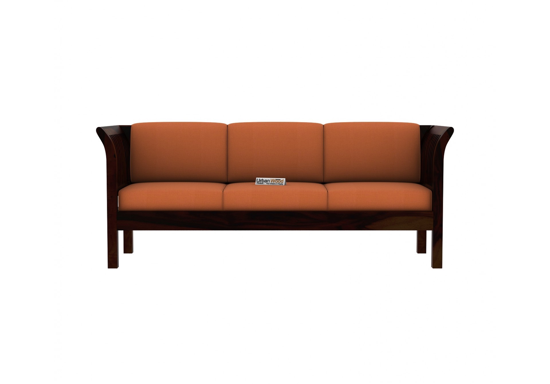 Crispin 3+1+1 Seater Wooden Sofa Set 