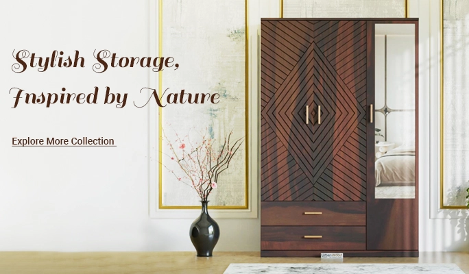 Luxurious Solid Wood Wardrobe with Timeless Design