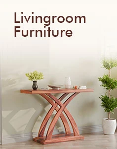 console table setup in living room