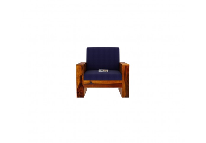 Modway Wooden Sofa Set 2+1+1 Seater (Honey Finish)