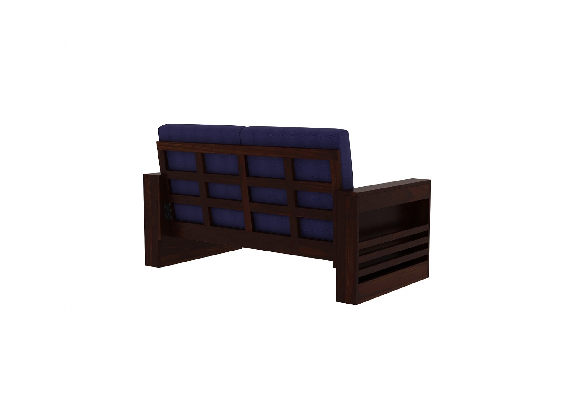 Modway Wooden Sofa 2 Seater ( Walnut Finish )