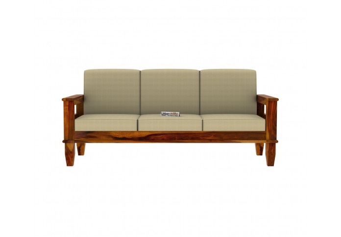 Freshlyn Wooden Sofa Set (3+2+1) Seater ( Honey Finish )