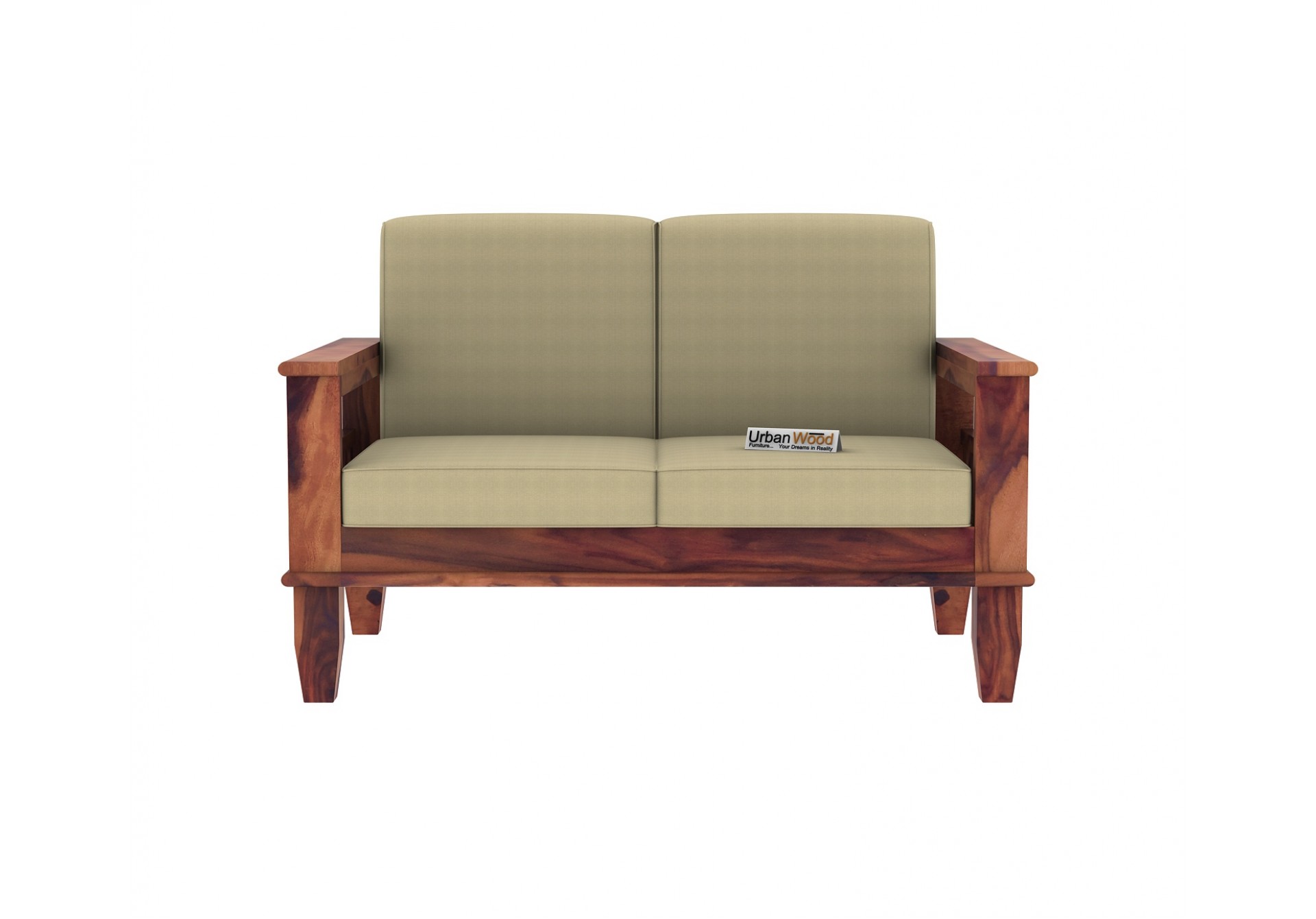 Freshlyn Wooden Sofa Set 3+2+1 Seater ( Teak Finish )