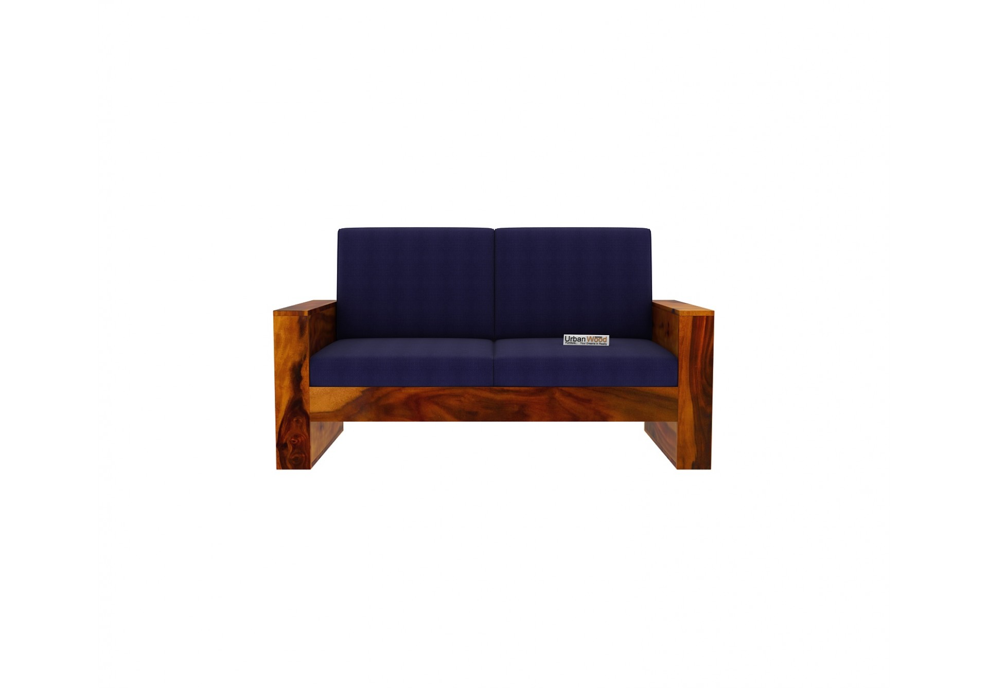 Modway Wooden Sofa Set 3+2+1 Seater (Honey Finish)