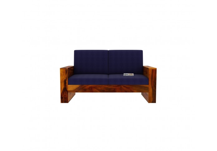 Modway Wooden Sofa Set 3+2+1 Seater (Honey Finish)