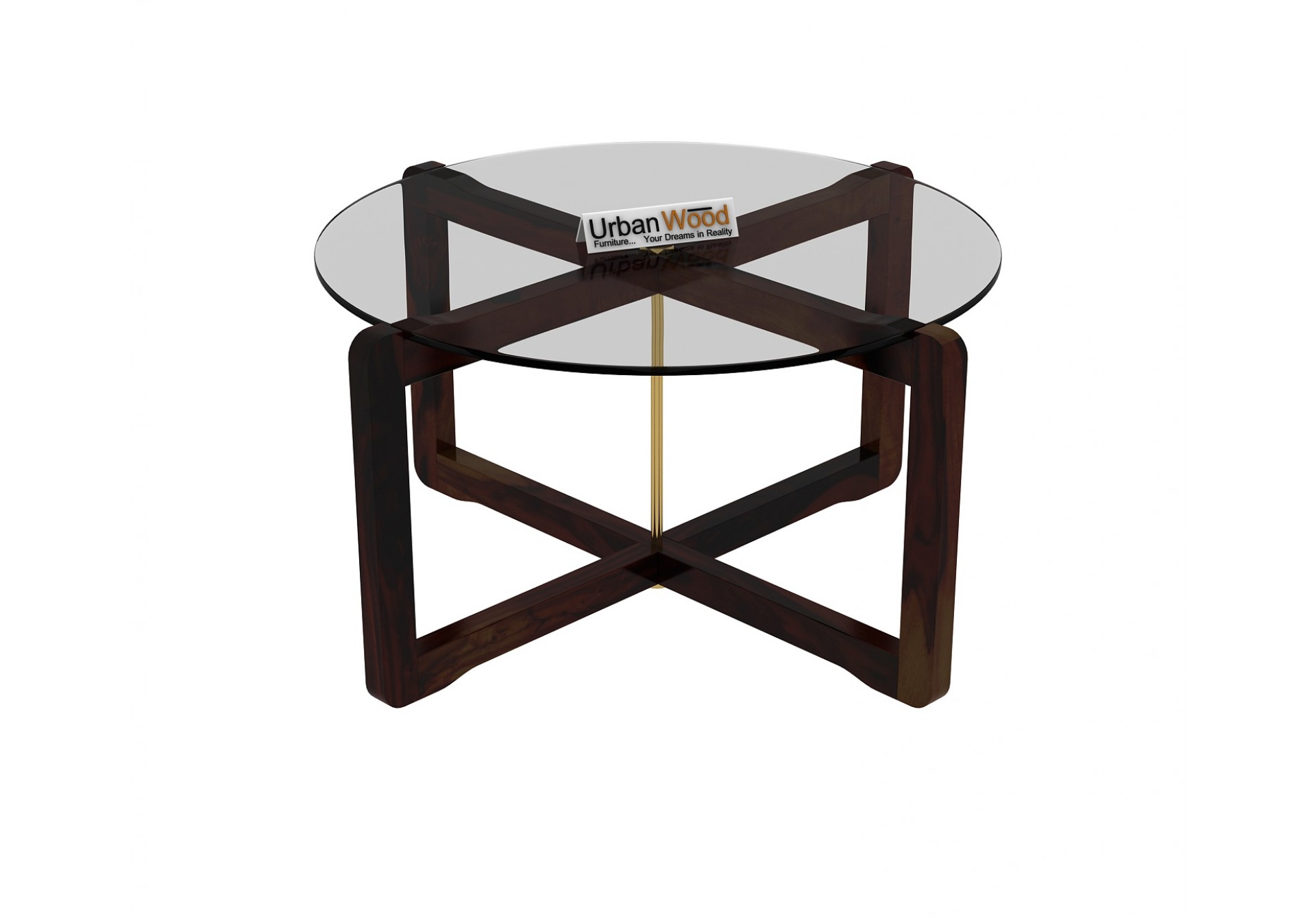 Swish Coffee Table ( Walnut Finish )
