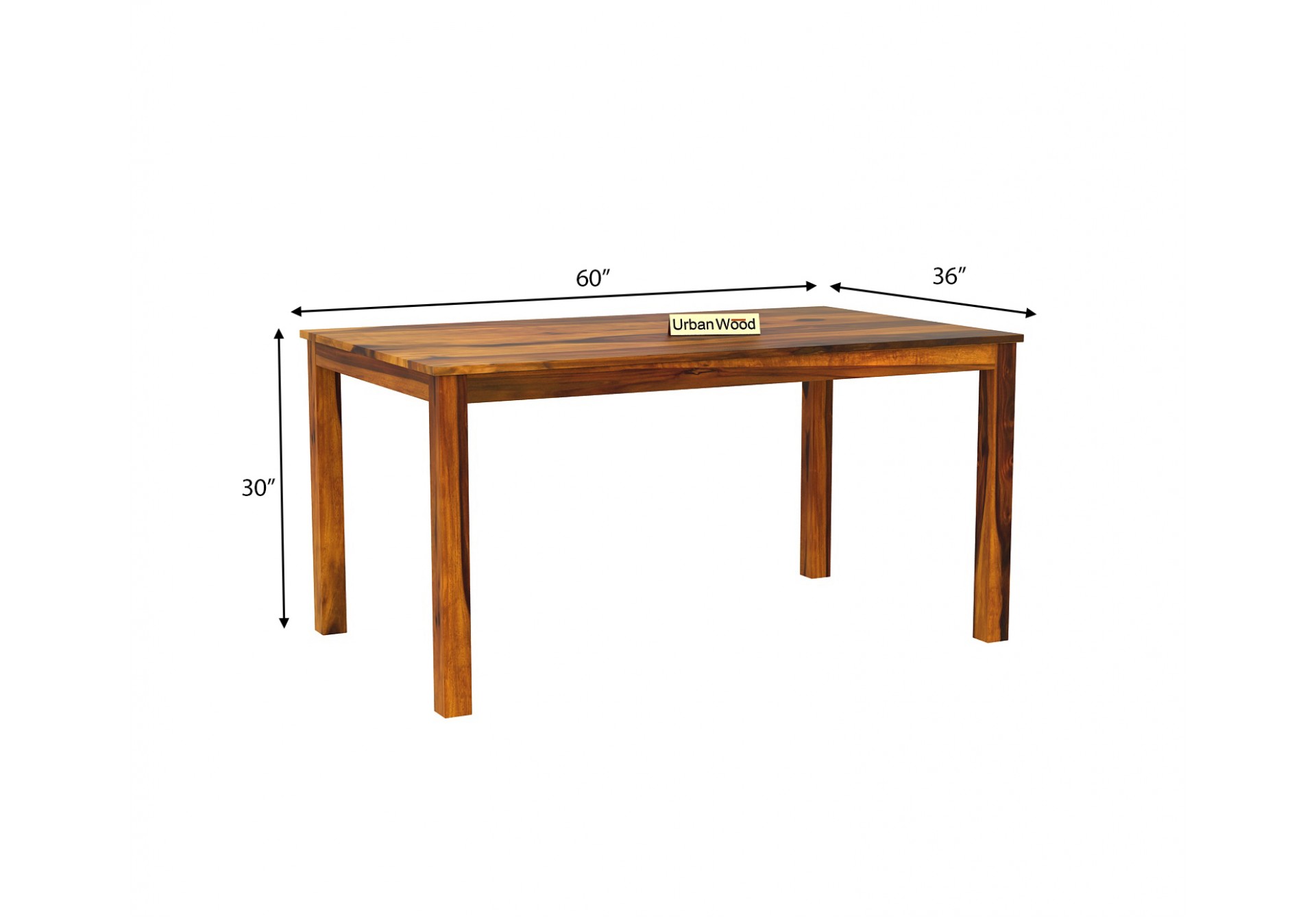 Brownbell Dining Table Sets ( Honey Finish )