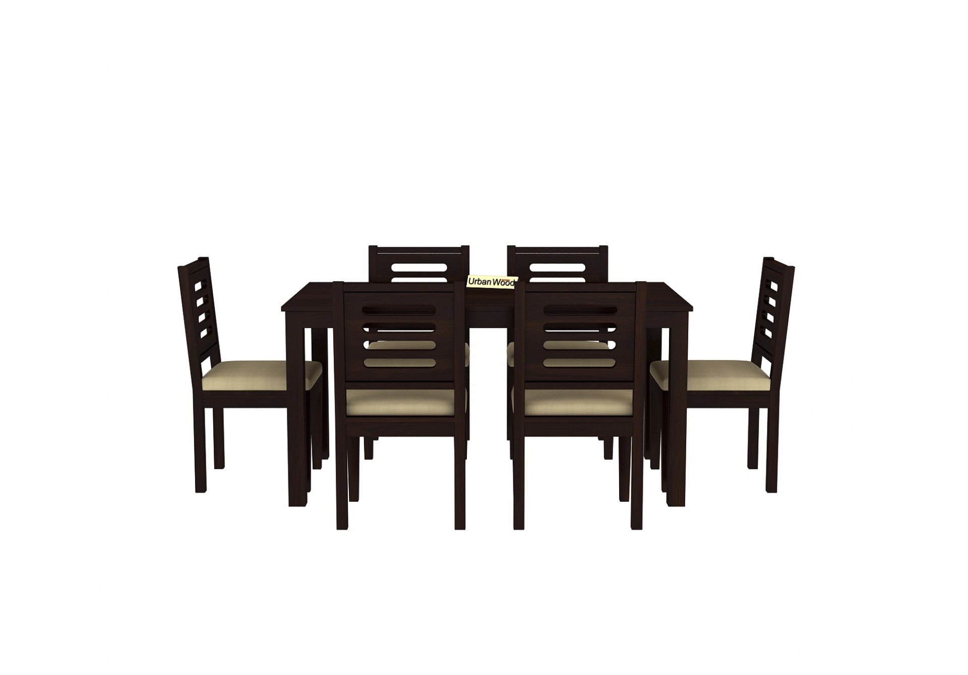 Brownbell Dining Table Sets ( Walnut Finish )