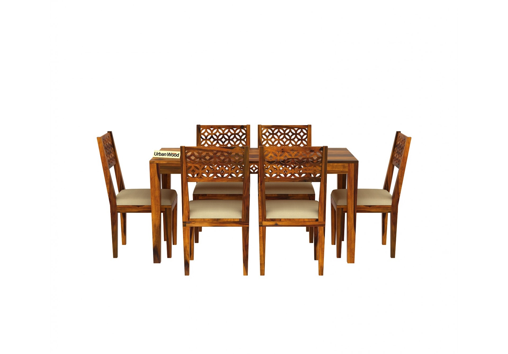 Woodora Dining Table Sets ( Honey Finish )