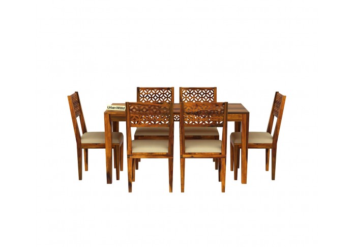 Woodora Dining Table Sets ( Honey Finish )