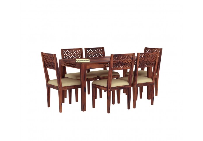 Woodora Dining Table Sets ( Teak Finish )