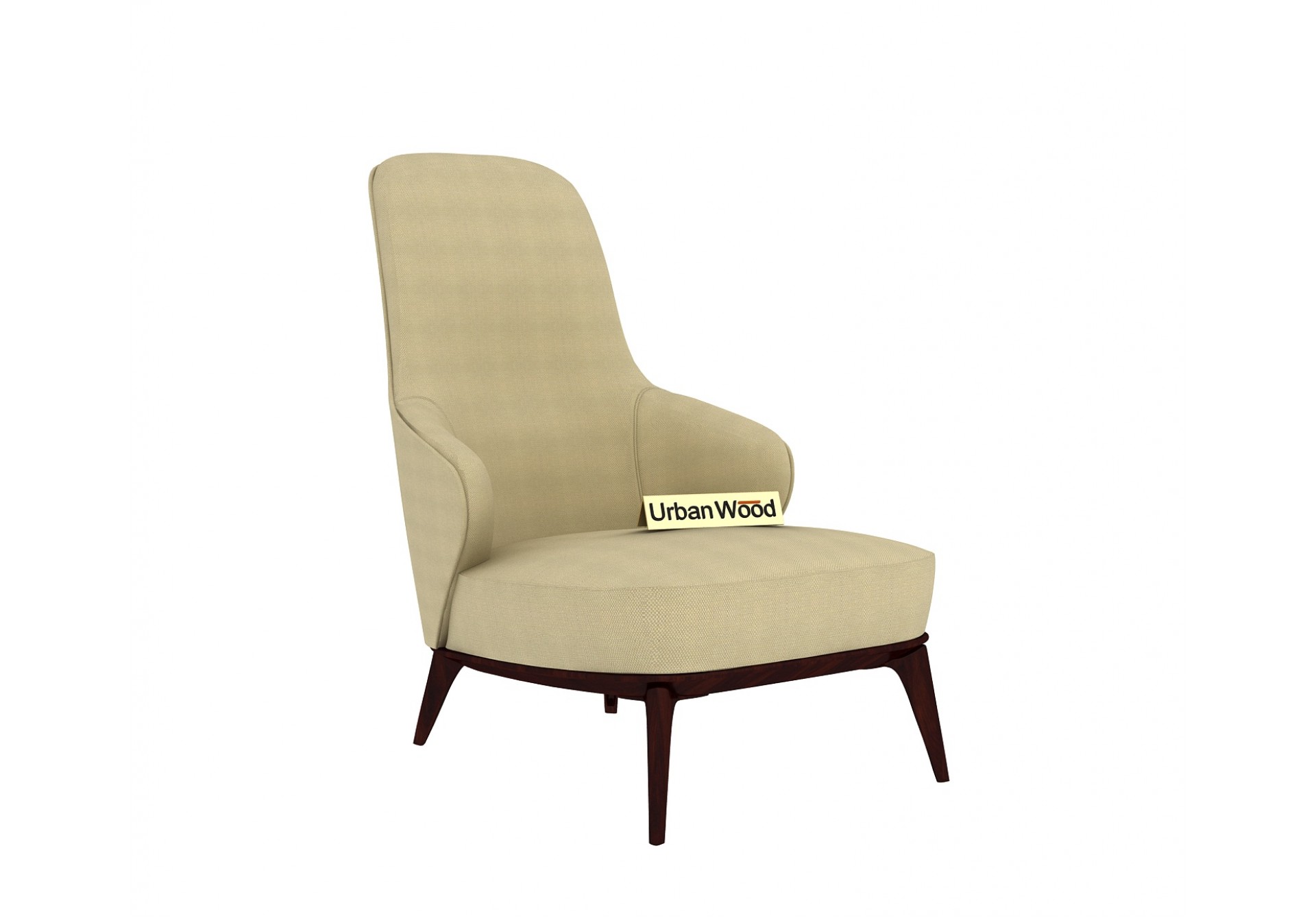 Fascia Lounge Chairs ( Fabric, Sepia Cream )