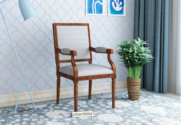 Armado Arm Chair ( Cotton, Steel Grey )