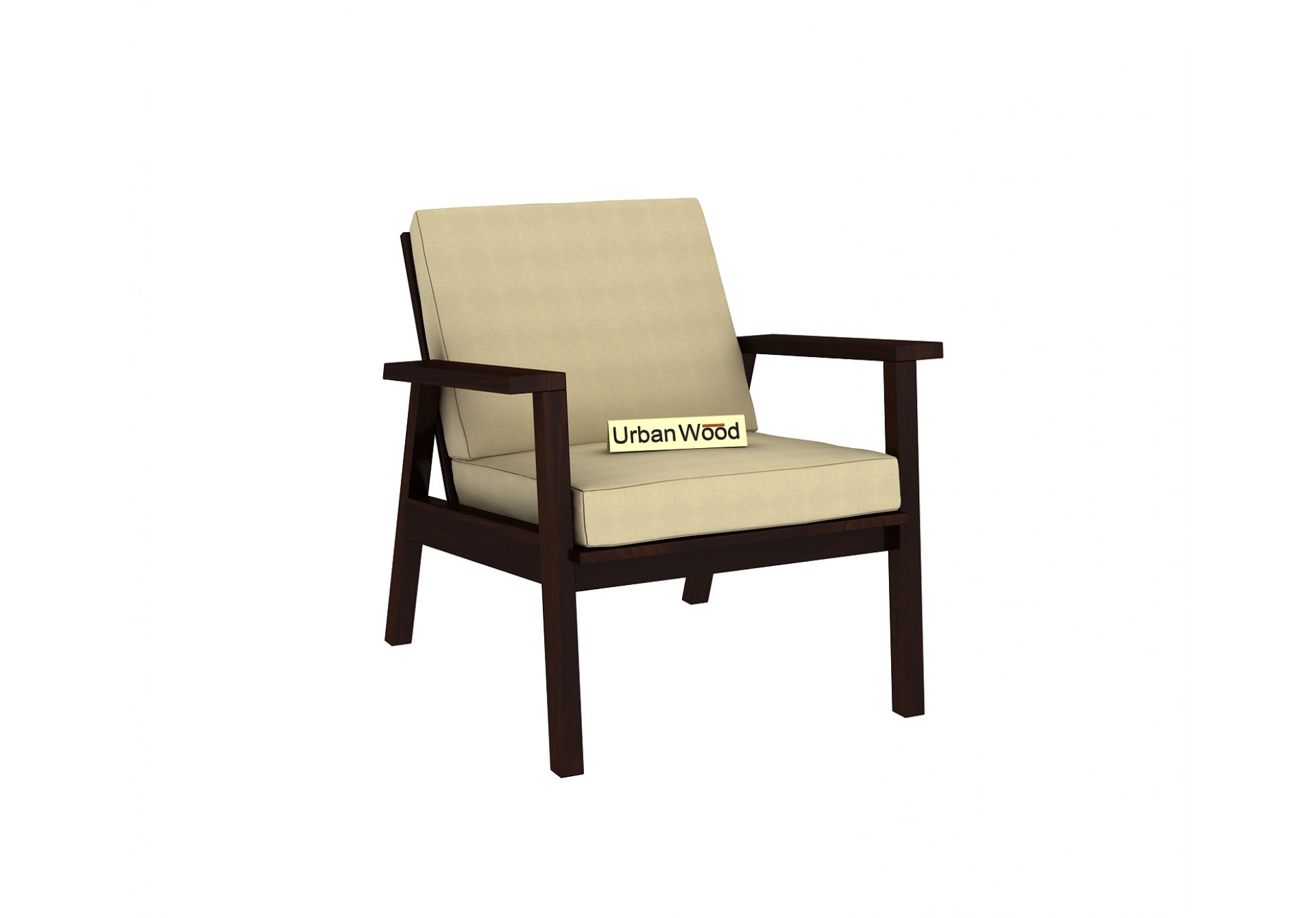 Rouge Arm Chair ( Cotton, Sepia Cream )