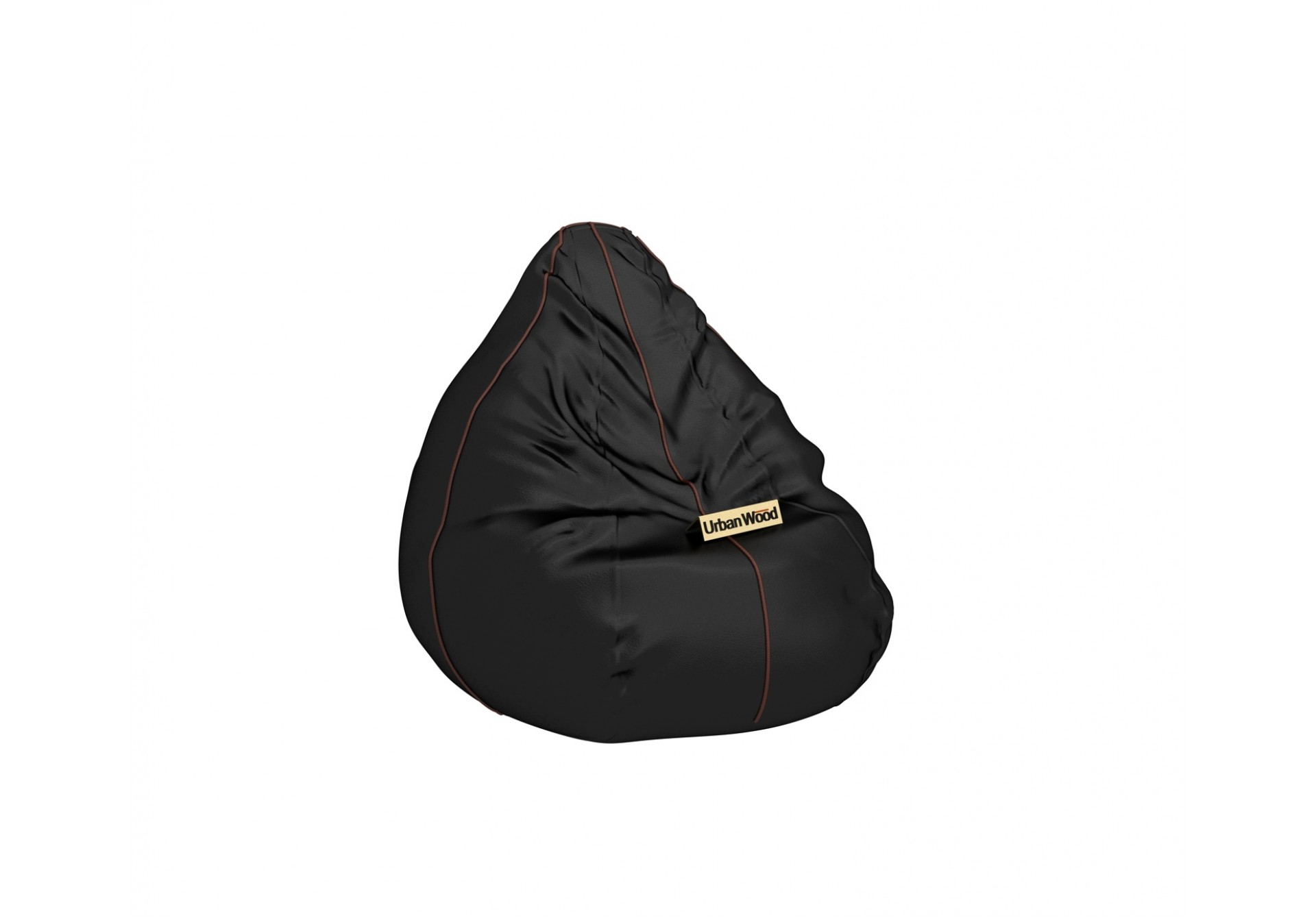 Hillbean XXXL Jet Black Bean Bag ( Jet Black ) 