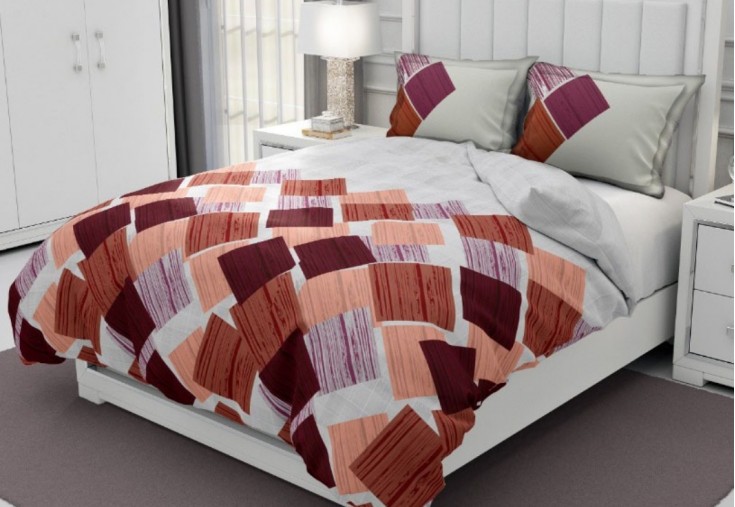 Ace Multicolored Bedsheet ( Twill Cotton )