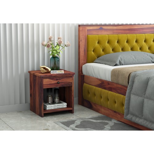 Jolly Bed Side Table ( Teak Finish )