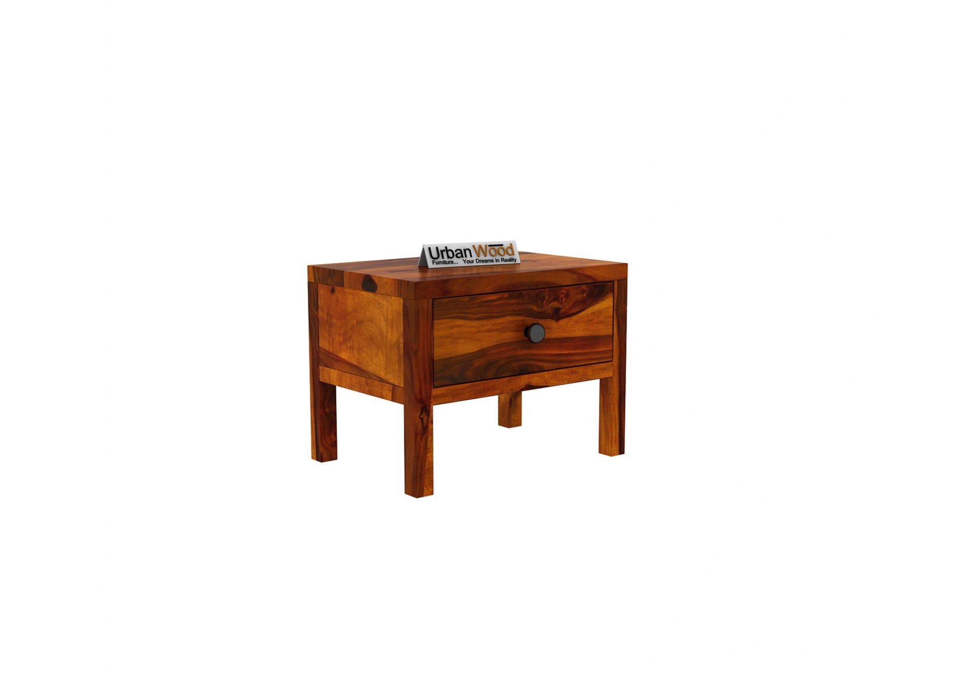 Topaz Bedside Table ( Honey Finish )