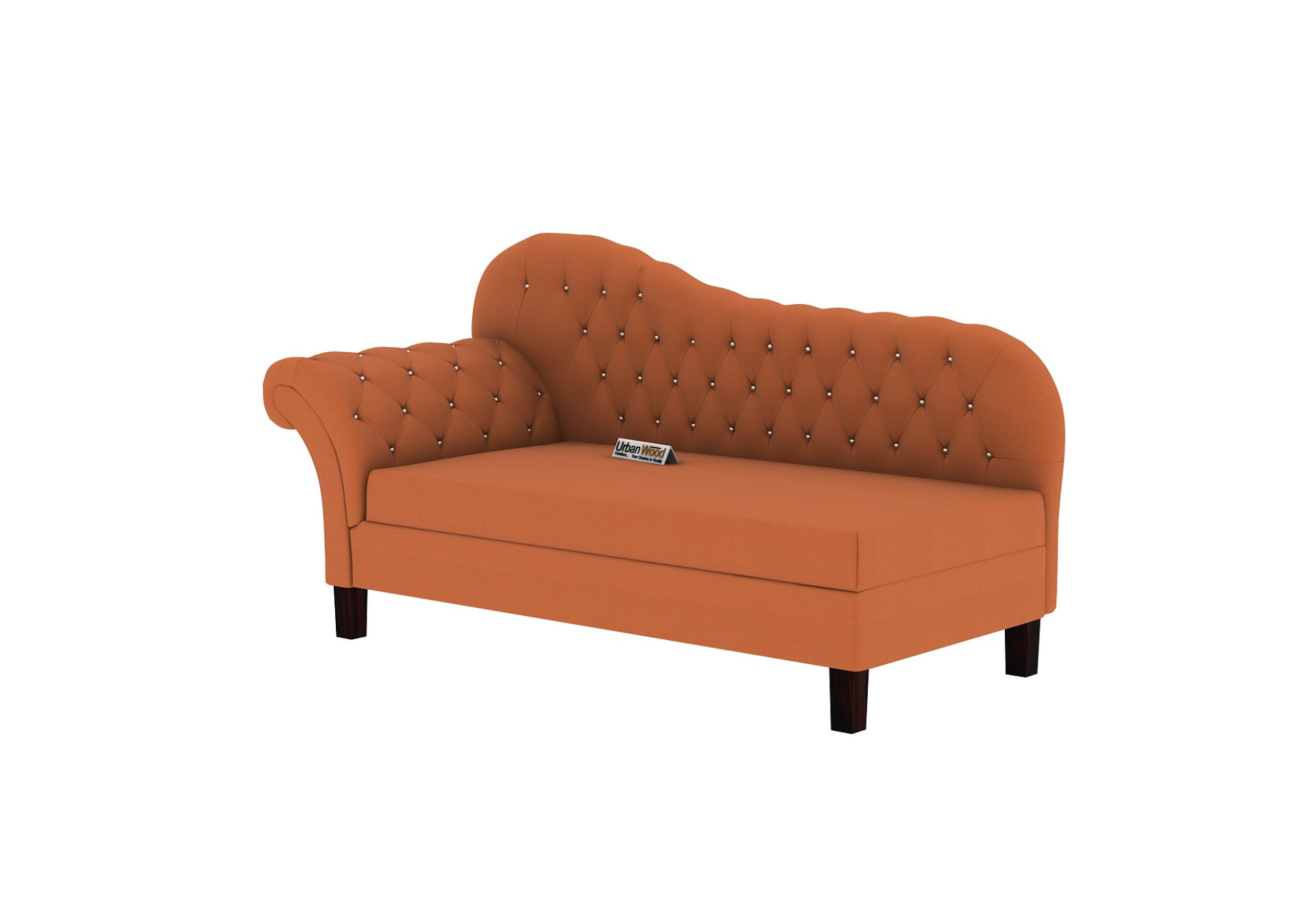Rosado Chaise Lounge (Cotton, Diana Orange)
