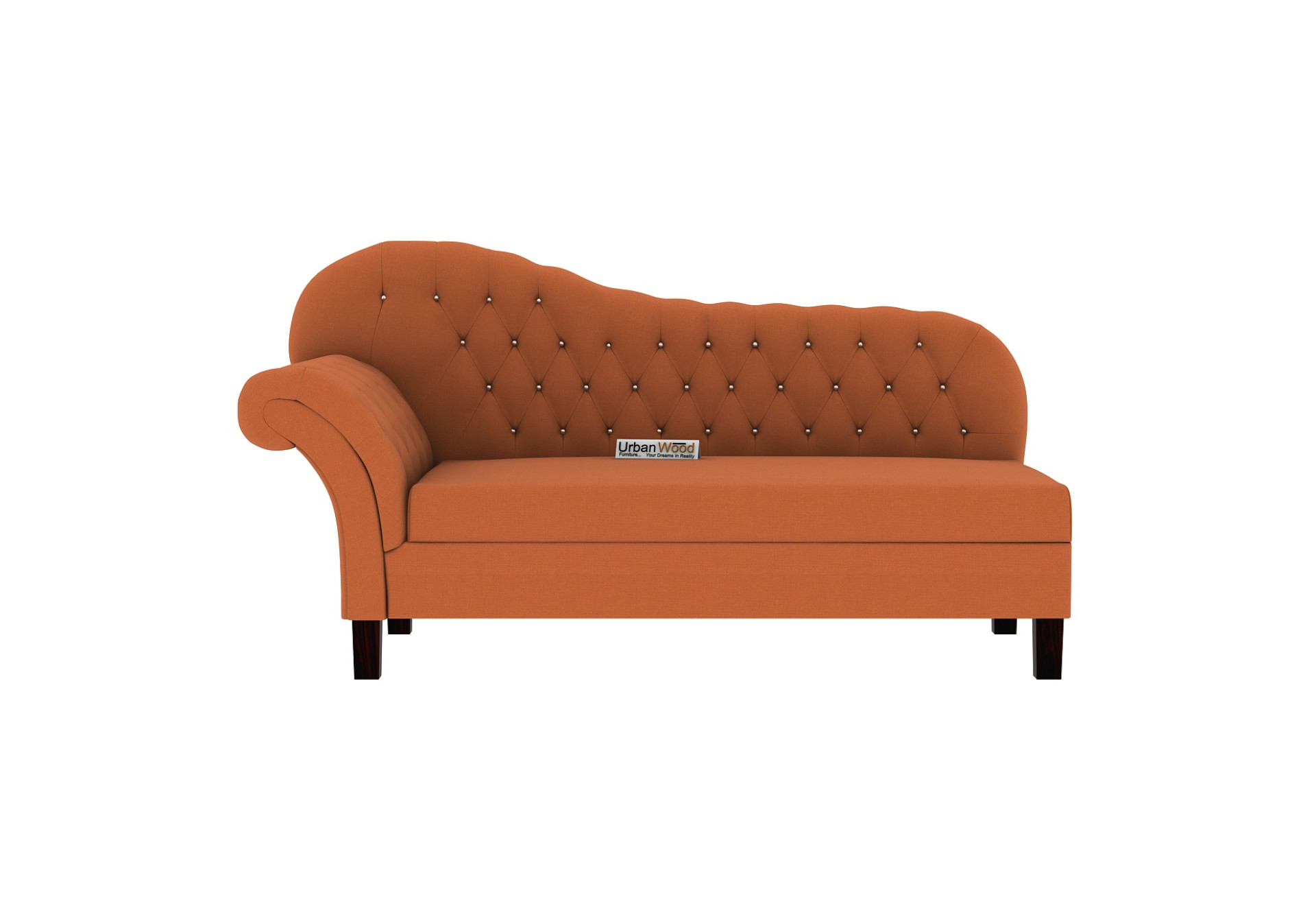 Rosado Chaise Lounge (Cotton, Diana Orange)