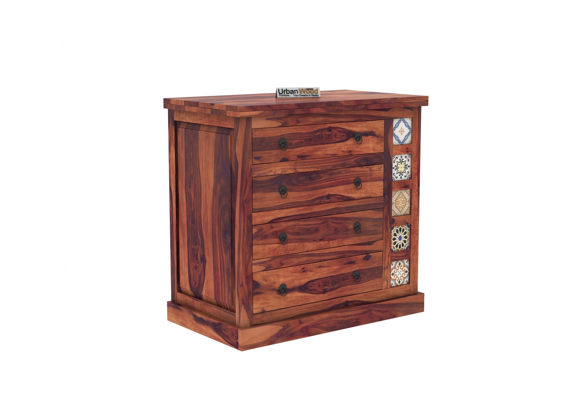 Relay chest of drawers ( Teak Finish )
