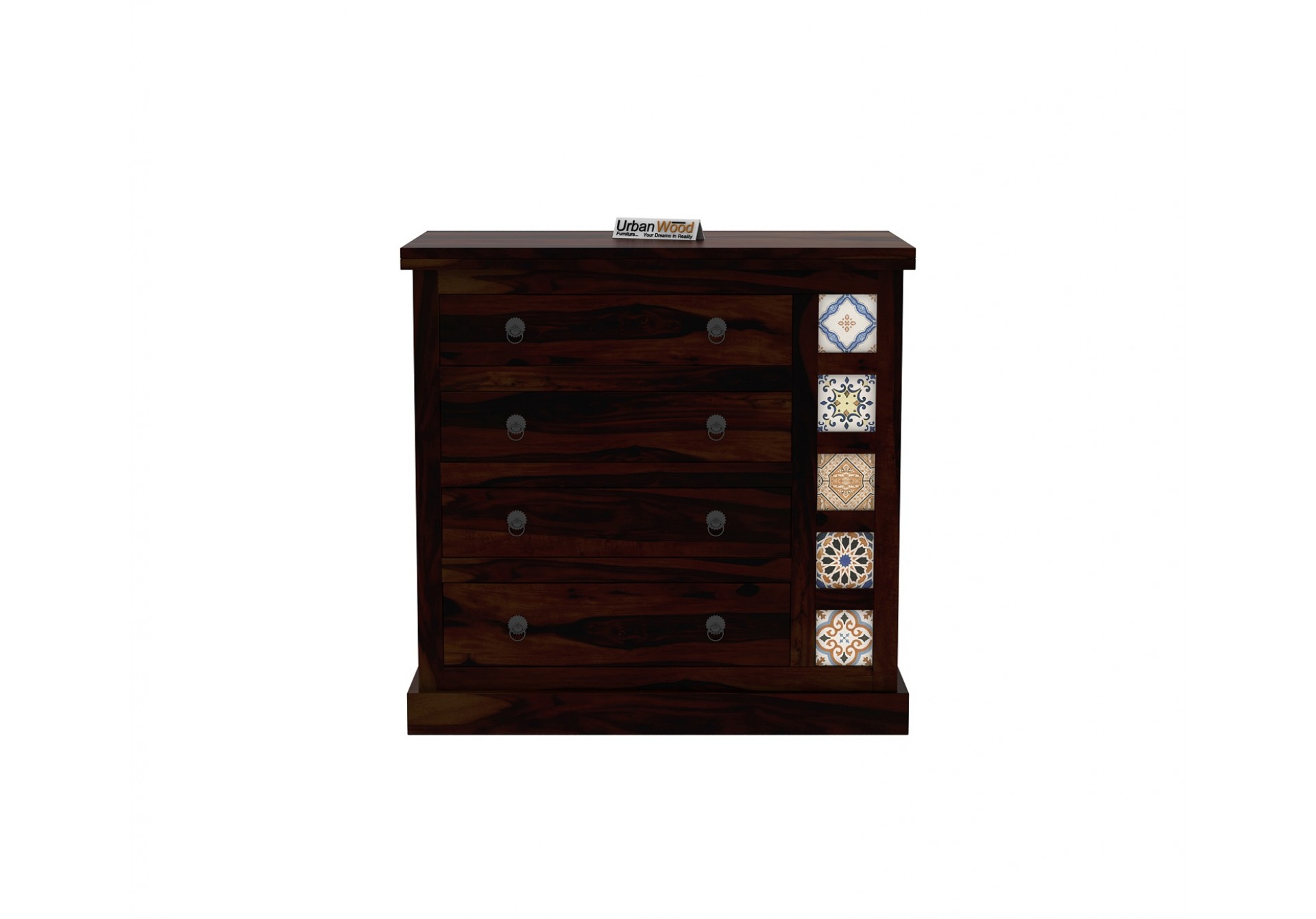Relay chest of drawers ( Walnut Finish )