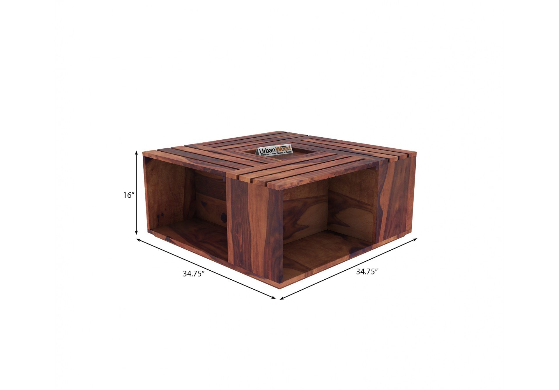 Bliss Coffee Table Sets ( Teak Finish )