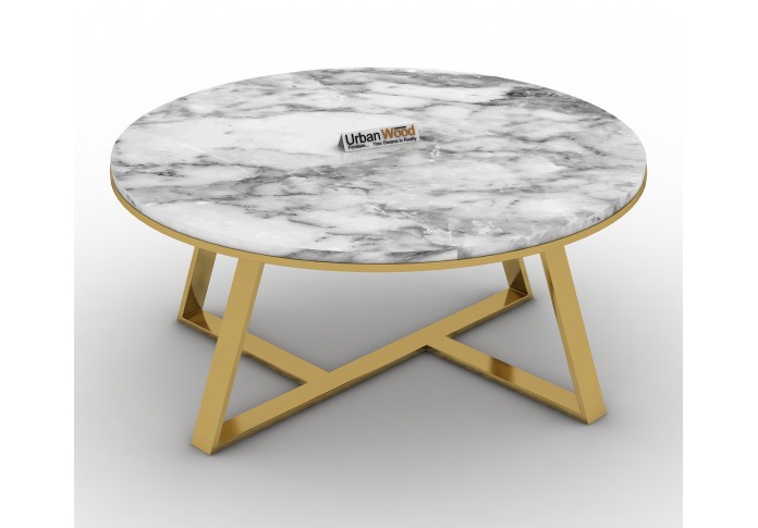 Bradly Coffee Table (Golden Finish)