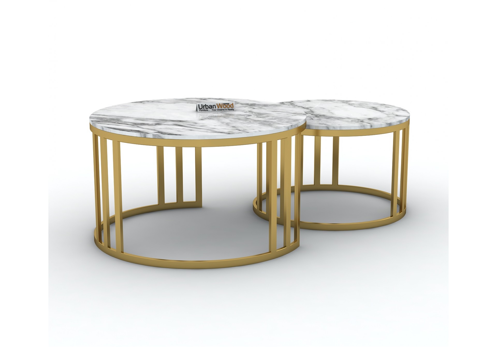 Vintage Coffee Table (Golden Finish)