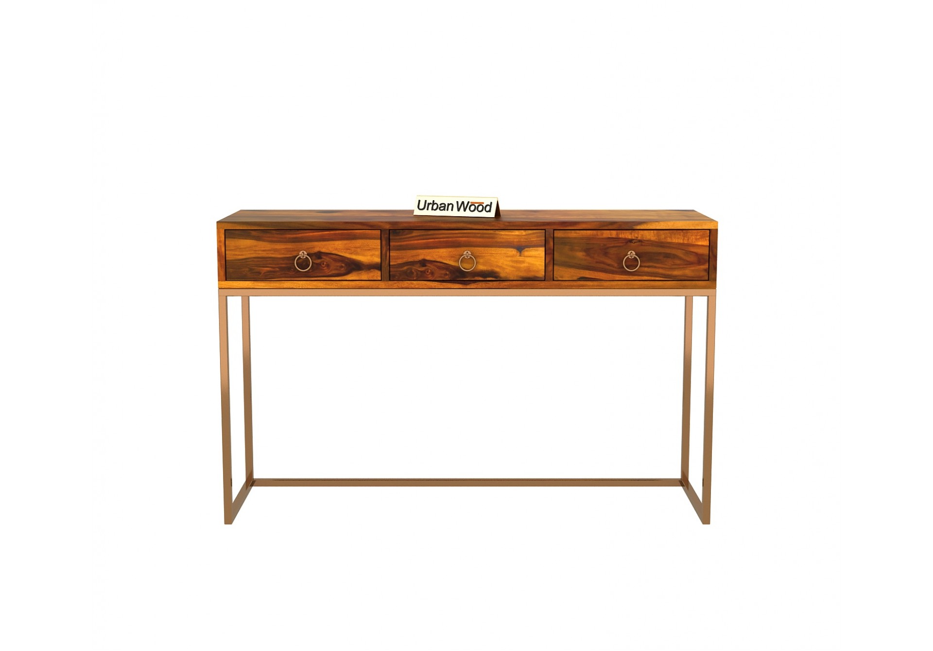 Tanner Console Table ( Honey Finish )