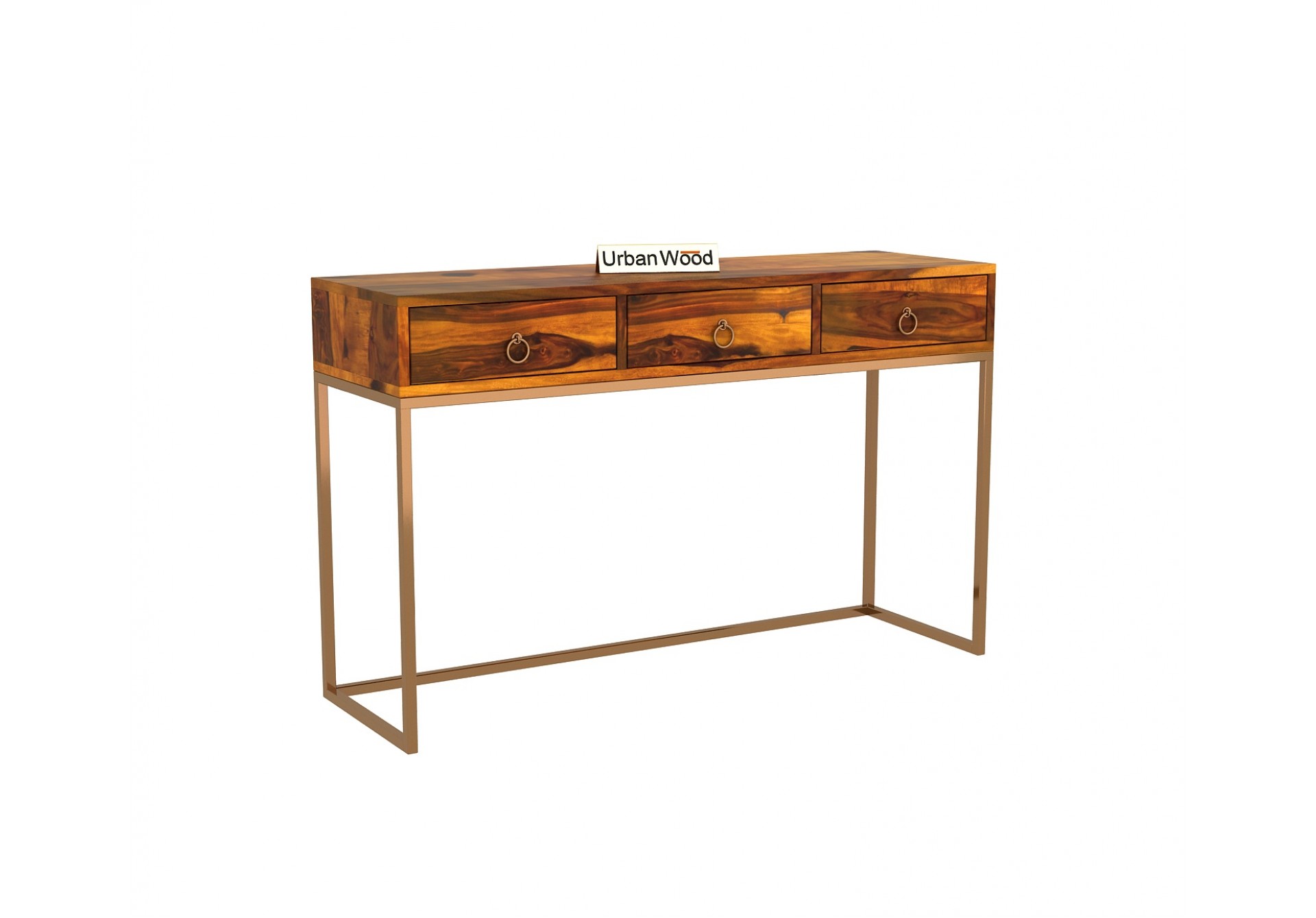 Tanner Console Table ( Honey Finish )