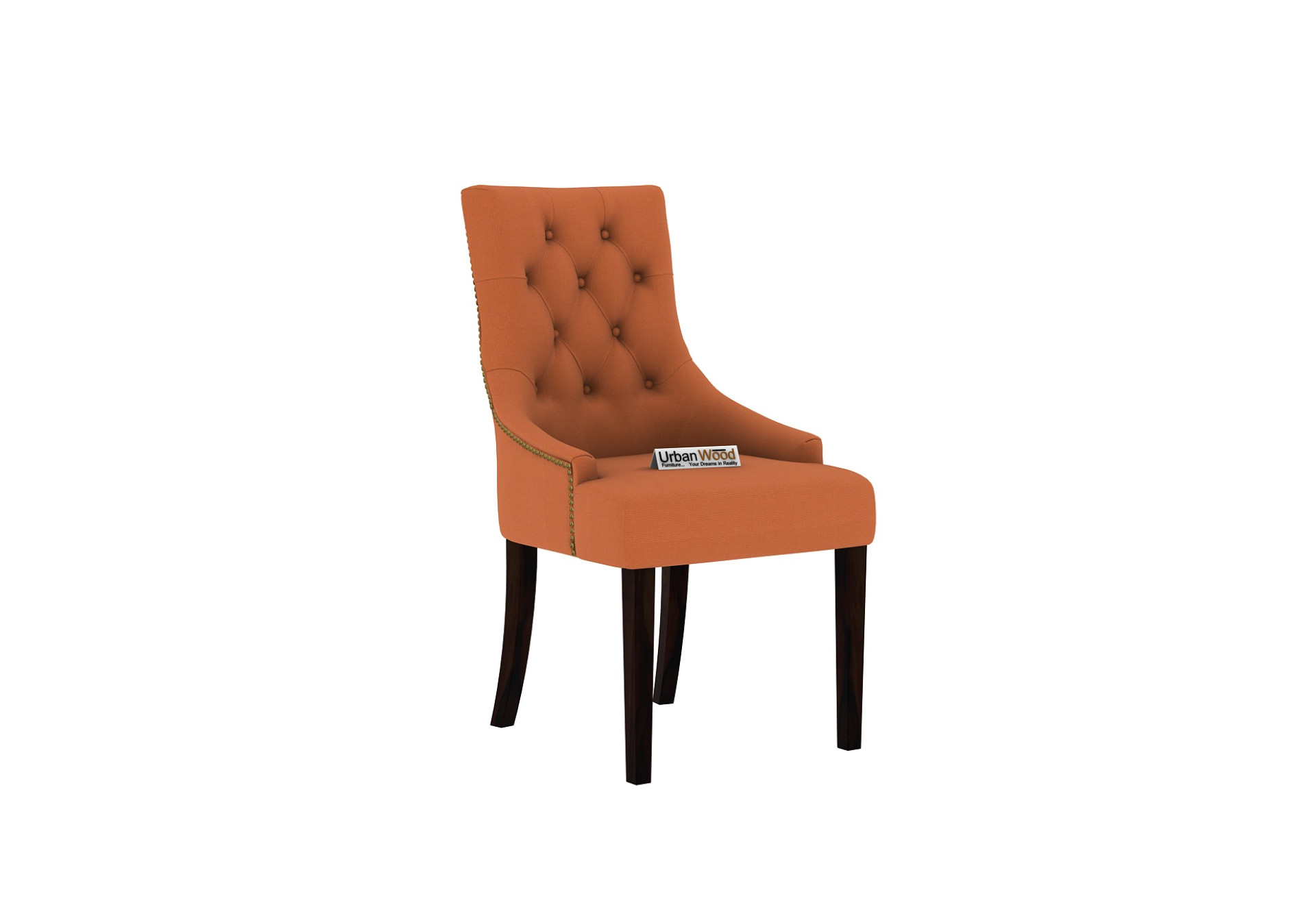 Knit Dining Chair - Set Of 2 (Cotton, Diana Orange)