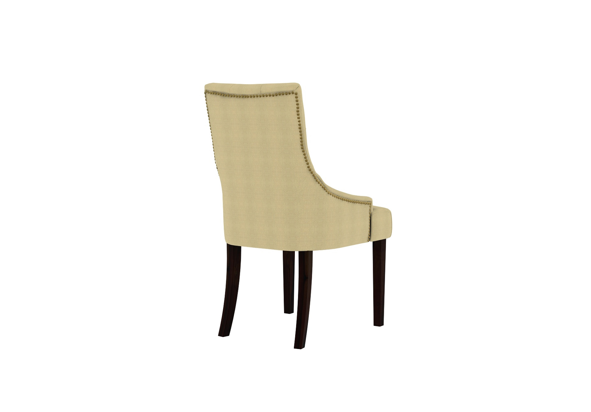 Knit Dining Chair - Set Of 2 (Cotton, Sepia Cream)
