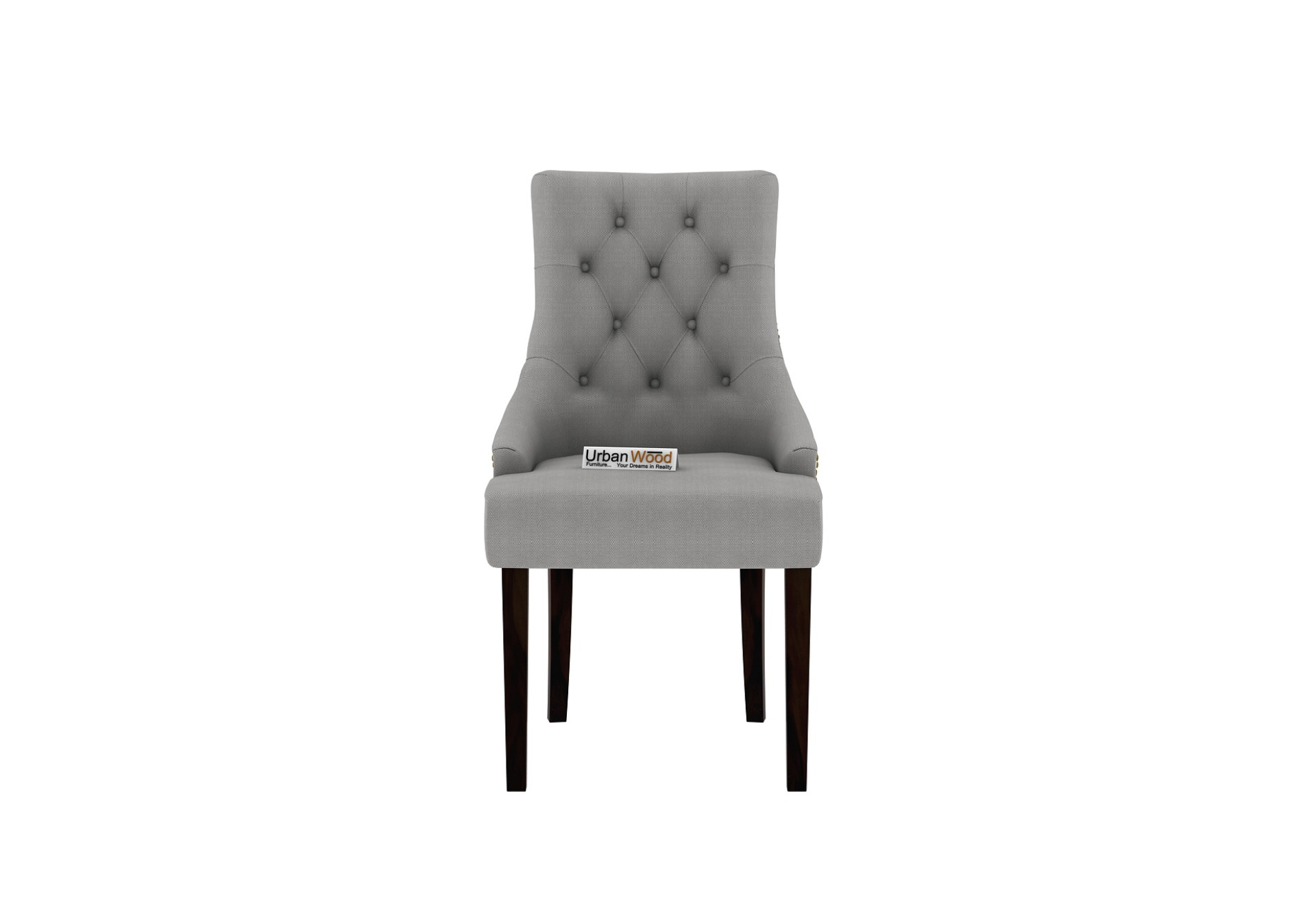 Knit Dining Chair - Set Of 2 (Cotton, Steel Grey)