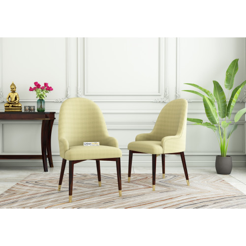 Nordic Dining Chair - Set Of 2 (Cotton, Sepia Cream)