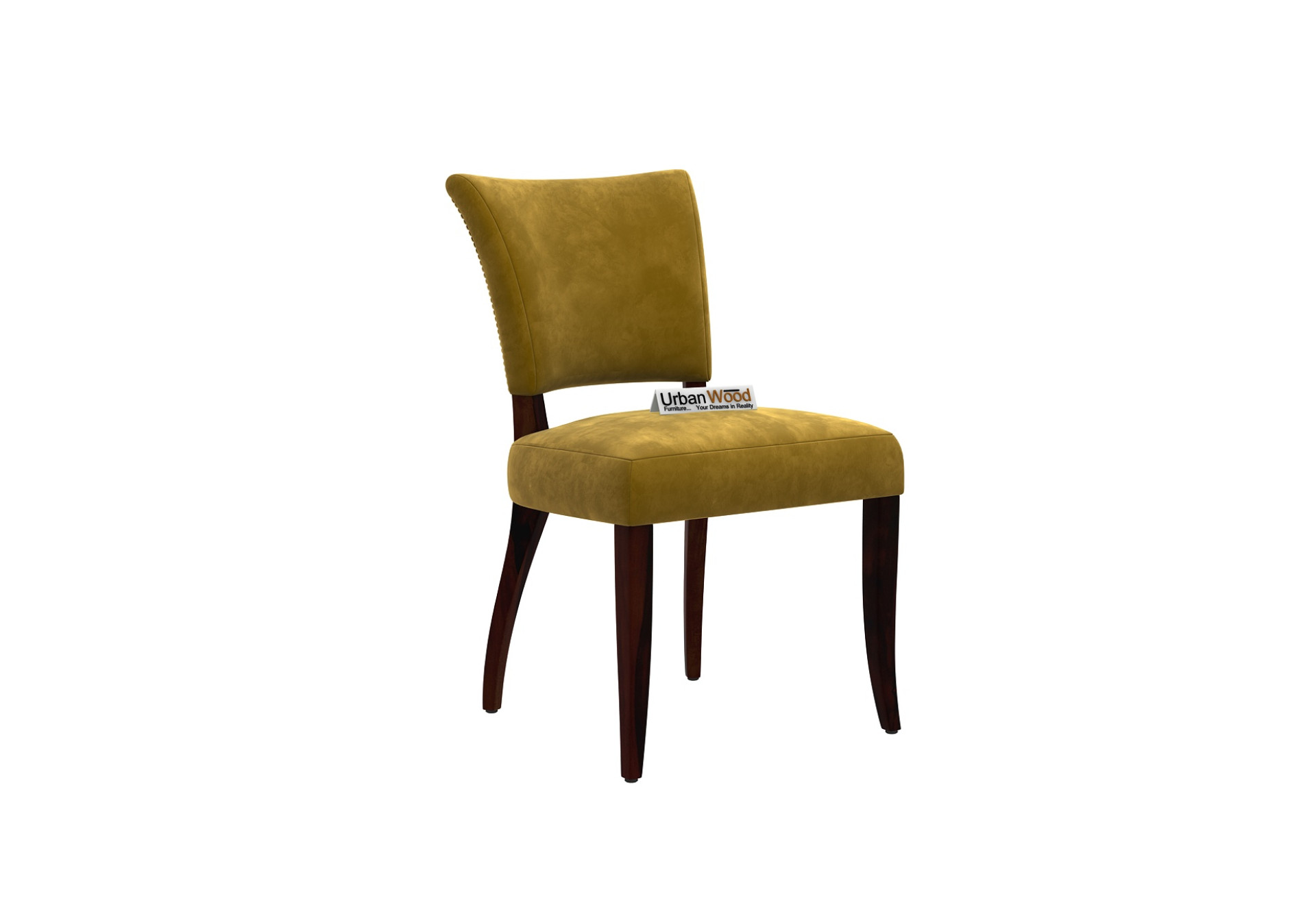 Quipo Dining Chair - Set Of 2 (Velvet, Amber Gold)