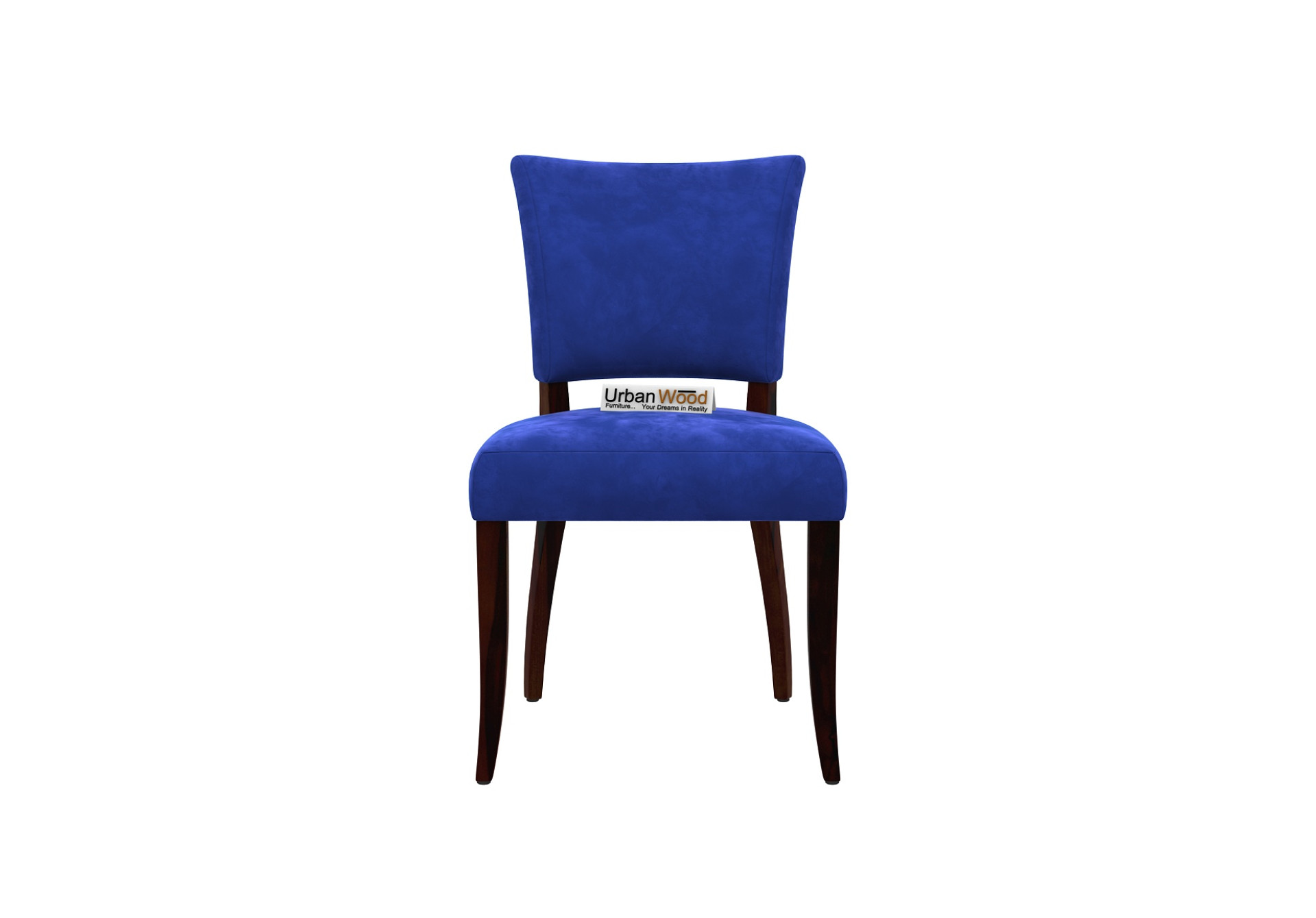 Quipo Dining Chair - Set Of 2 (Velvet, Sapphire Blue)
