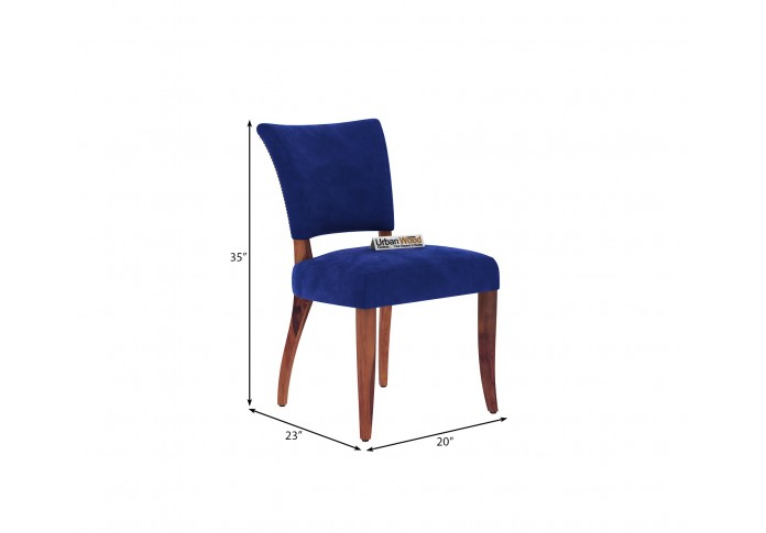 Quipo Dining Chair Without Arm (Teak Finish)
