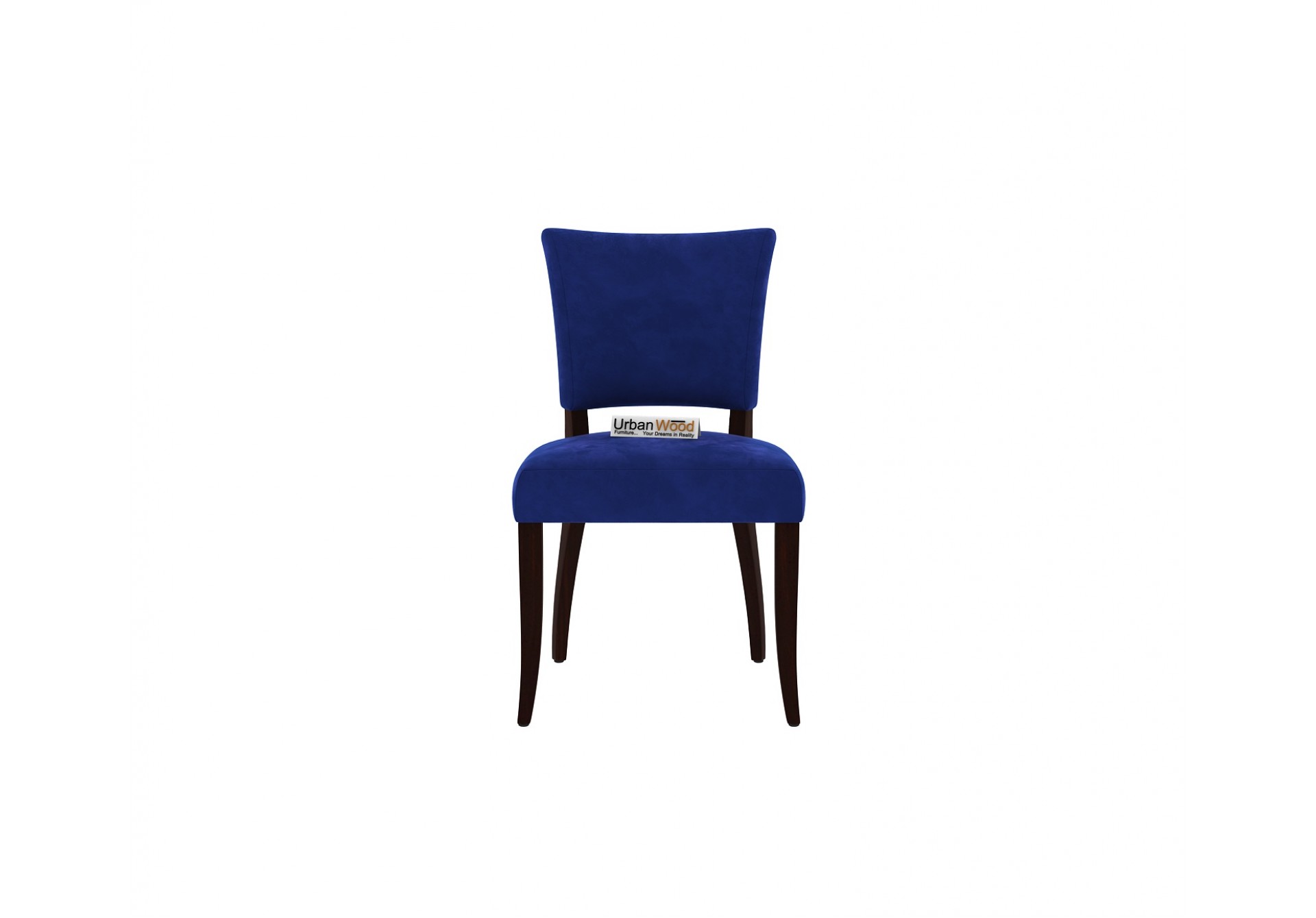 Quipo Dining Chair Without Arm (Walnut Finish)