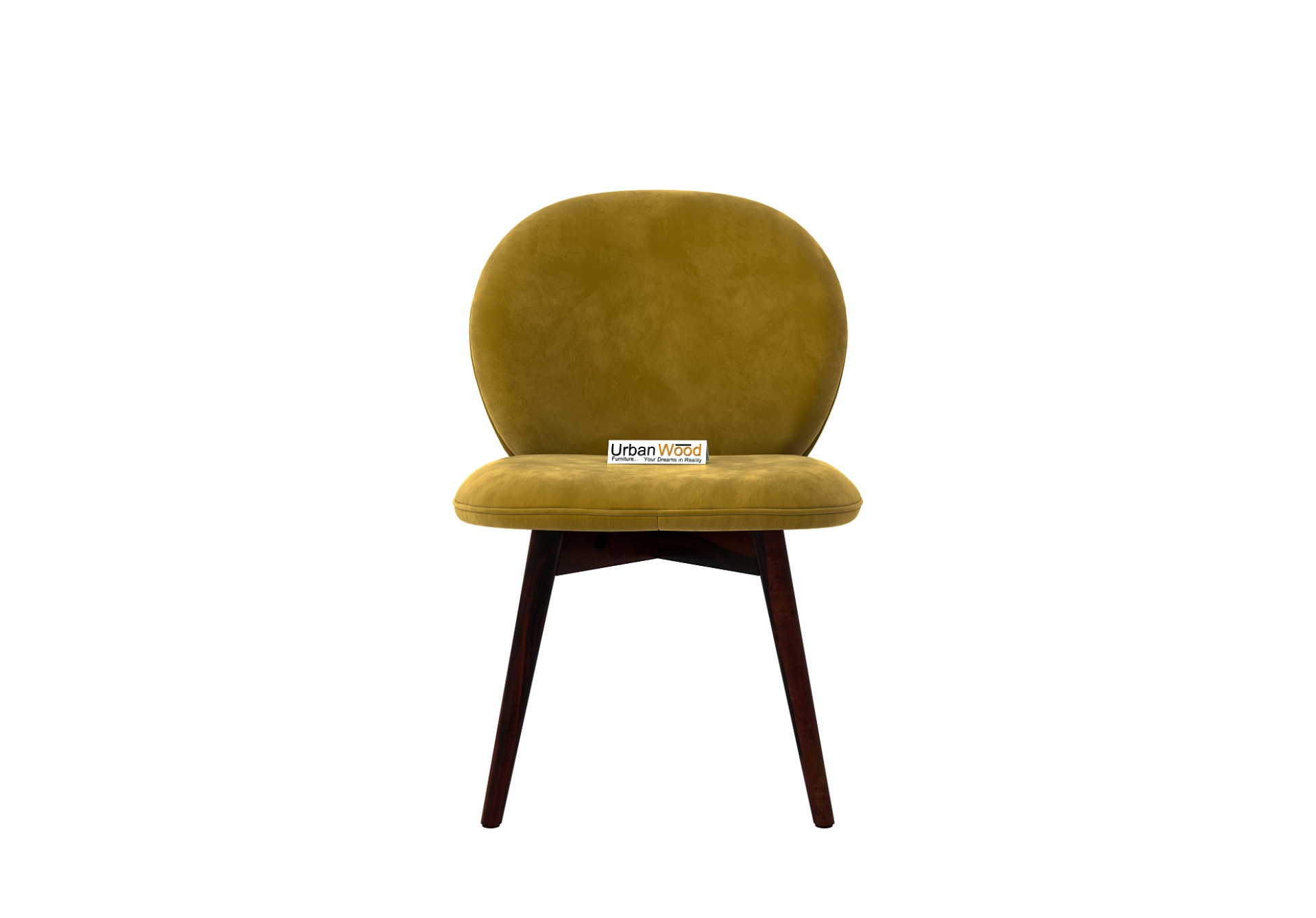 Serene Dining Chair - Set Of 2 (Velvet, Amber Gold)