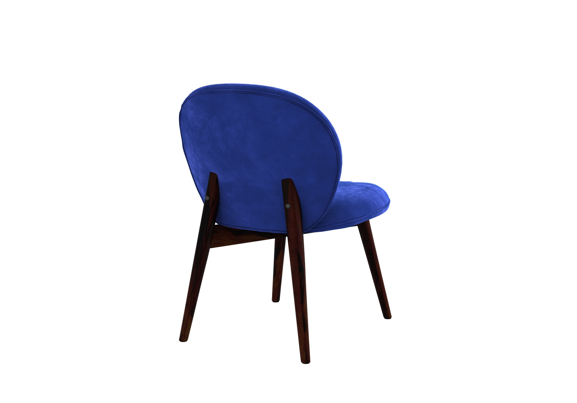 Serene Dining Chair - Set Of 2 (Velvet, Sapphire Blue)