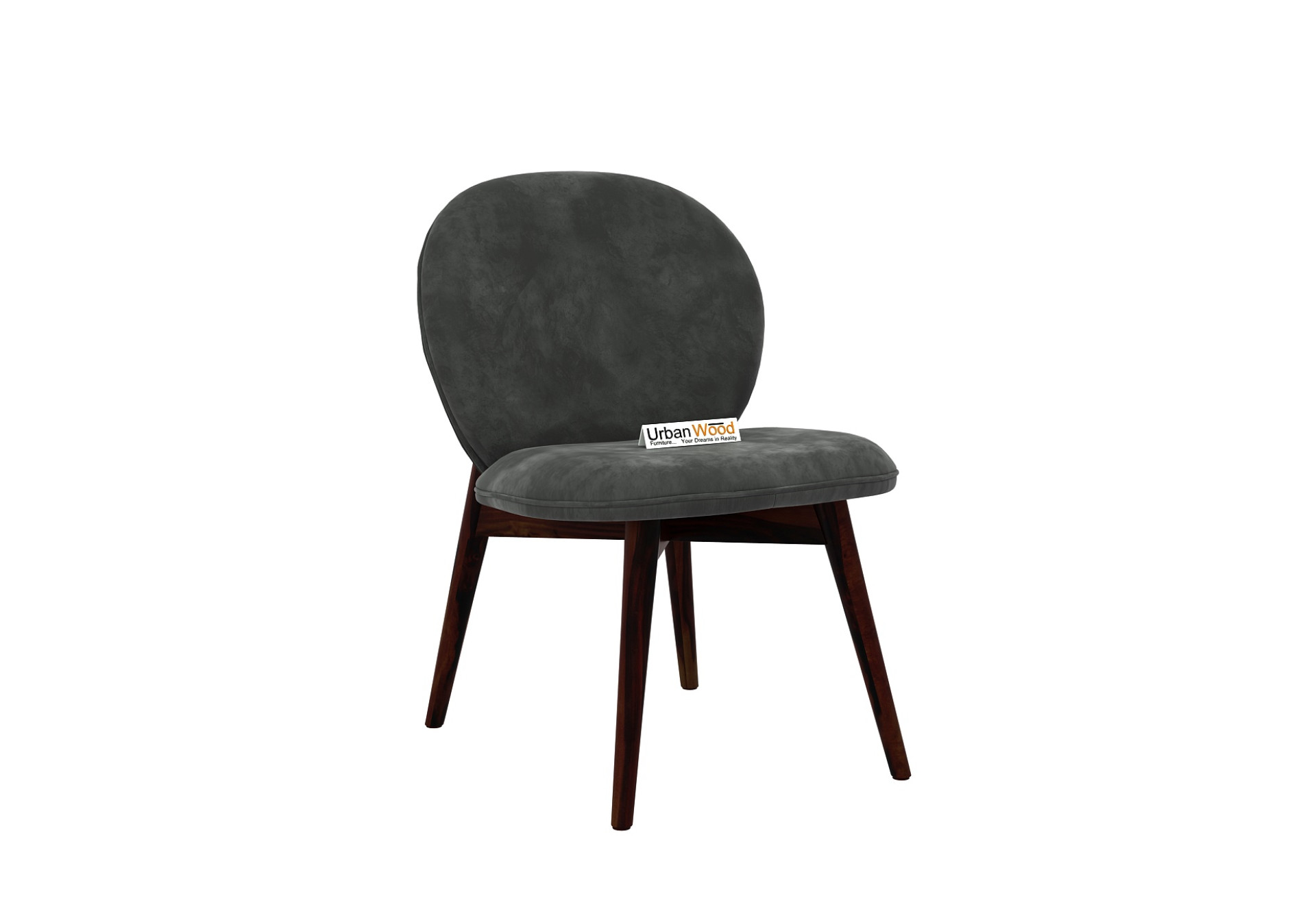 Serene Dining Chair - Set Of 2 (Velvet, Stone Grey)
