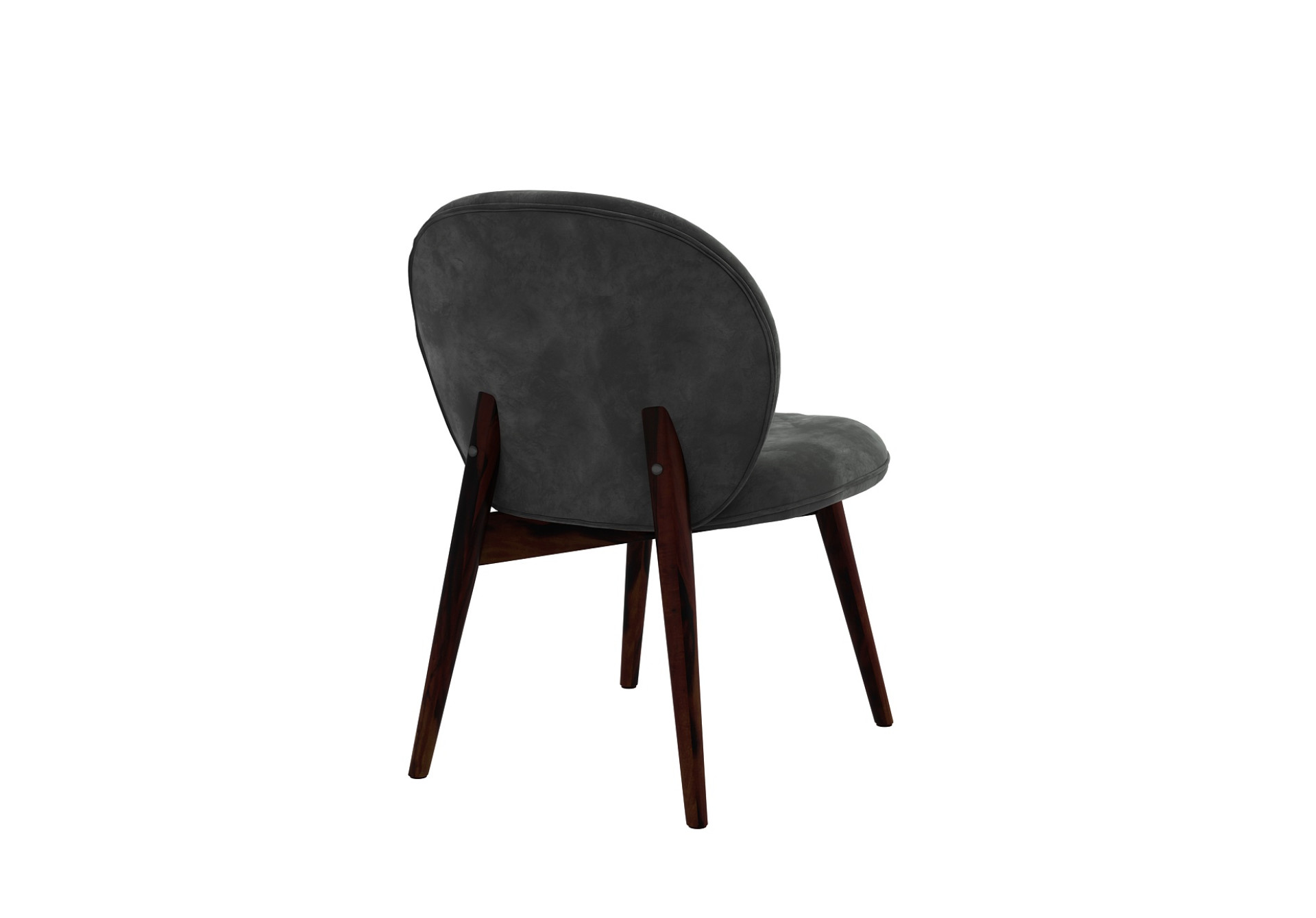 Serene Dining Chair - Set Of 2 (Velvet, Stone Grey)