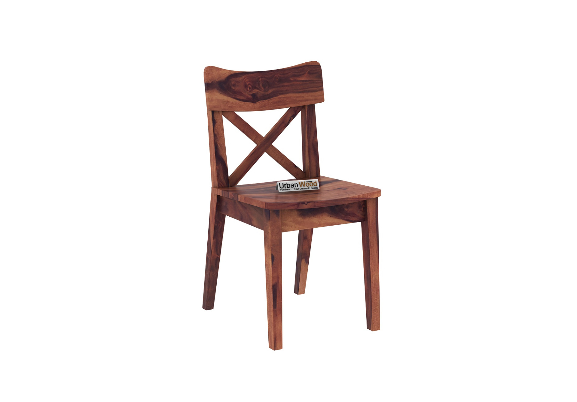 Tale Dining Chair - Set Of 2 (Teak Finish)