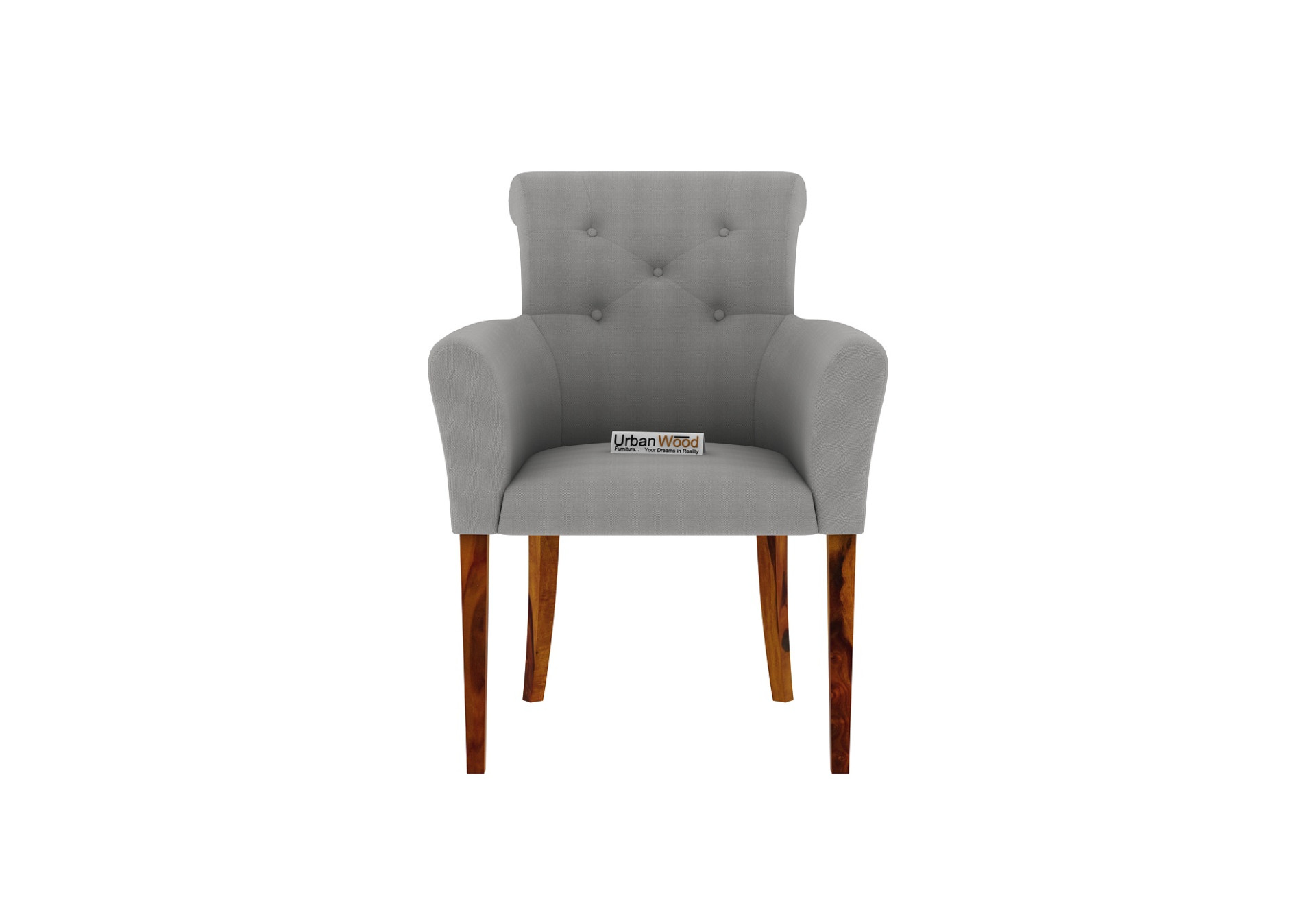Urban Dining Chair - Set Of 2 (Cotton, Steel Grey)