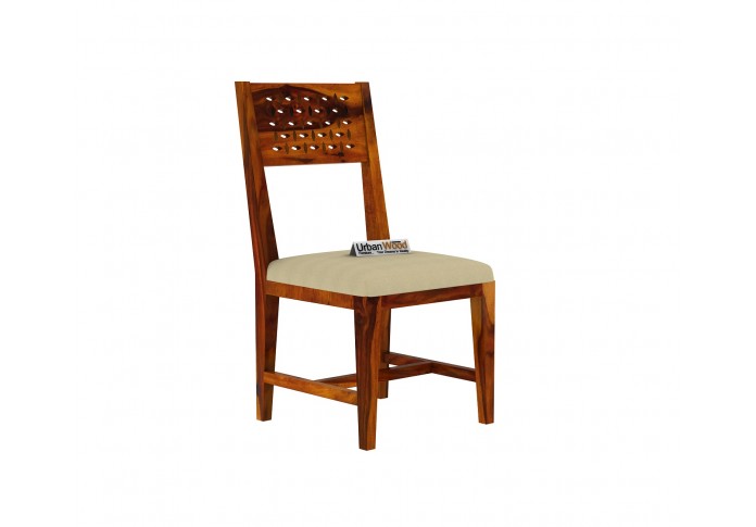 Woodora With Cushion Dining Chair ( Honey Finish )