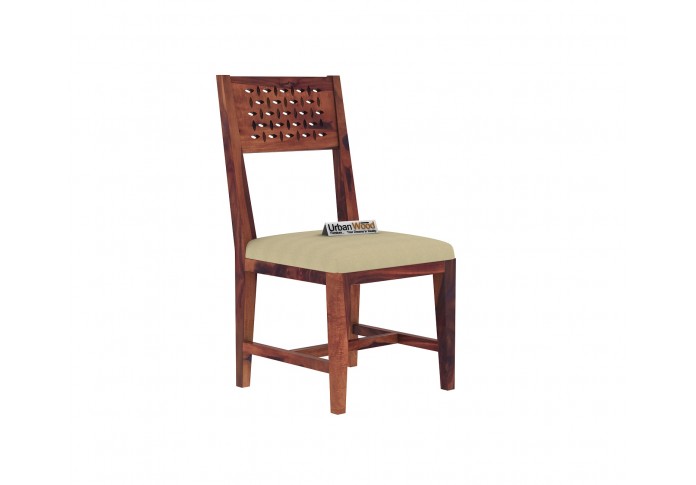 Woodora With Cushion Dining Chair ( Teak Finish )