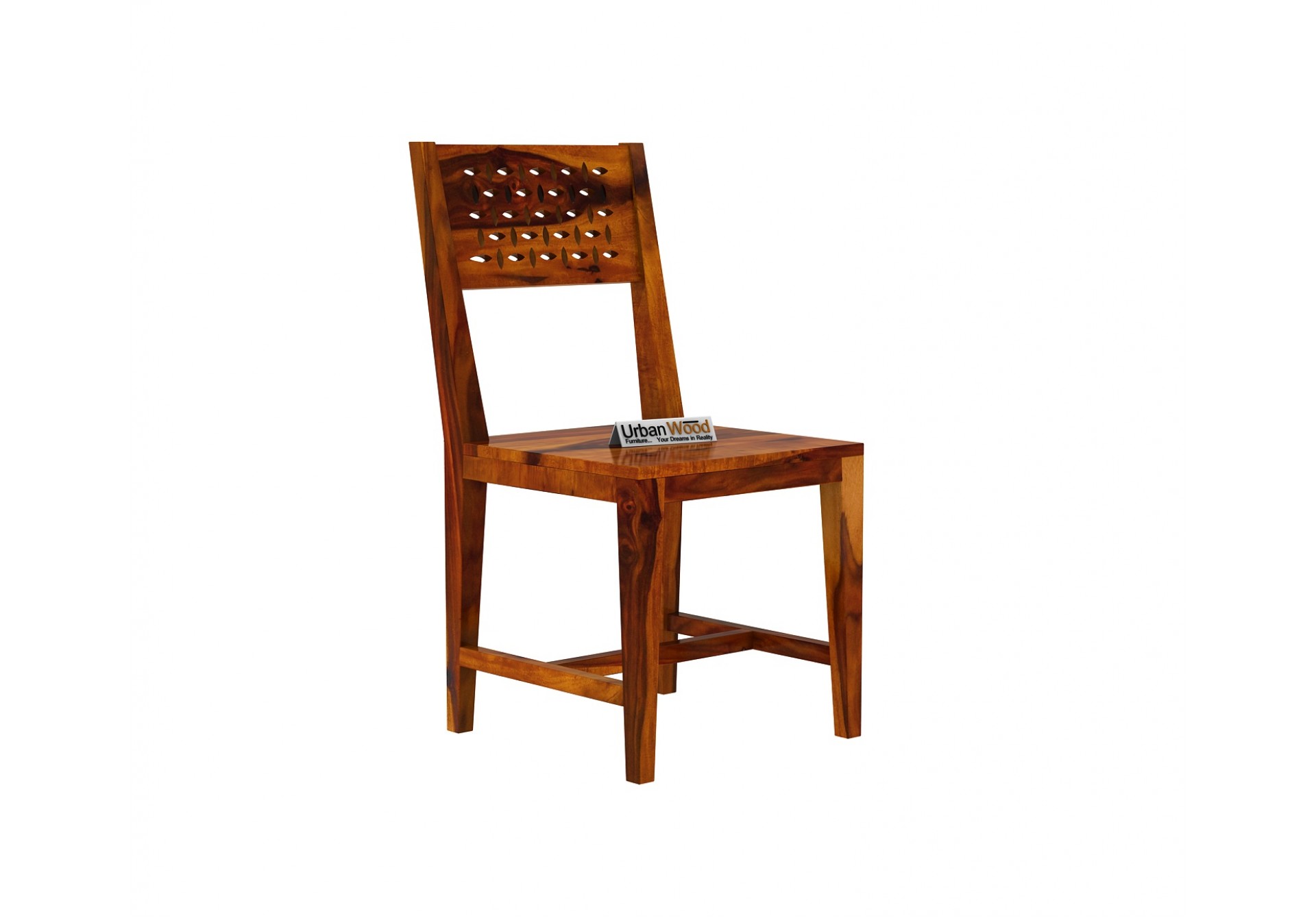 Woodora Dining Chair without Cushion ( Honey Finish )